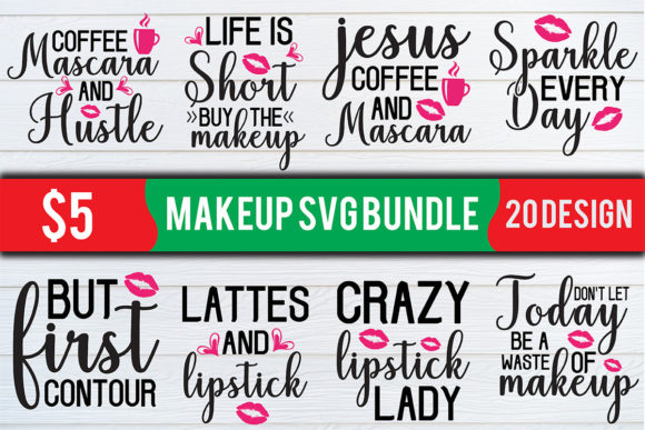 A Brand Designer's Review of the Makeup SVG Bundle