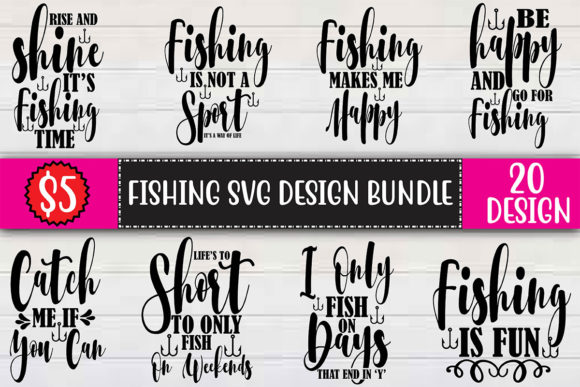 A Designer's Deep Dive into the Fishing SVG Design Bundle