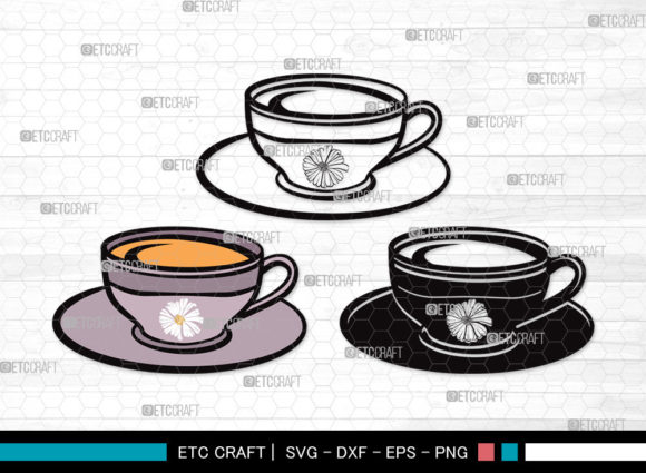 A Designer's Practical Review of a Tea Set SVG Cut File