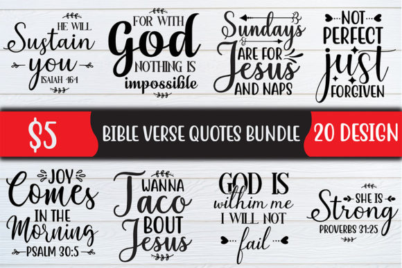A Practical Brand Review of Bible Verse Quotes Bundles