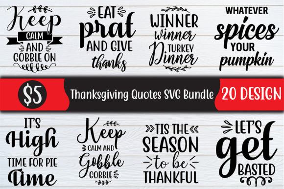 A Thanksgiving Quotes Bundle for Embroidered Warmth