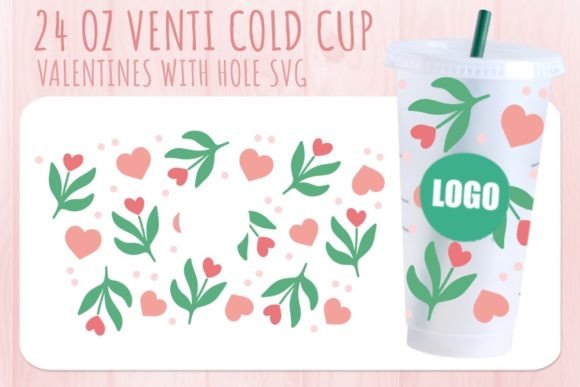 Crafting a Romantic Mood: A Graphic Designer Reviews Floral Valentine’s Cup Graphics