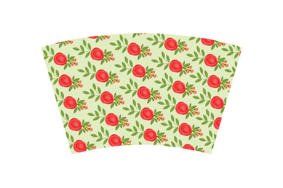 Crafting Impact with a Rose Print Cup Wrap for Cups & Crafts