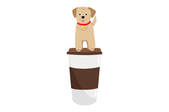 Crafting with Animals: A Review of the Dog Sitting on Coffee Cup Design