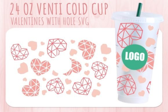 Diamond Heart Valentine SVG Graphics for Crafters
