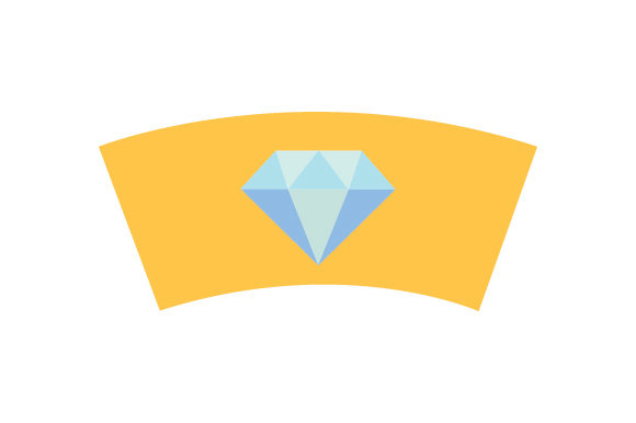 Diamond Print Cup Wrap: A Graphic Design Asset for Editorial Crafts & Content