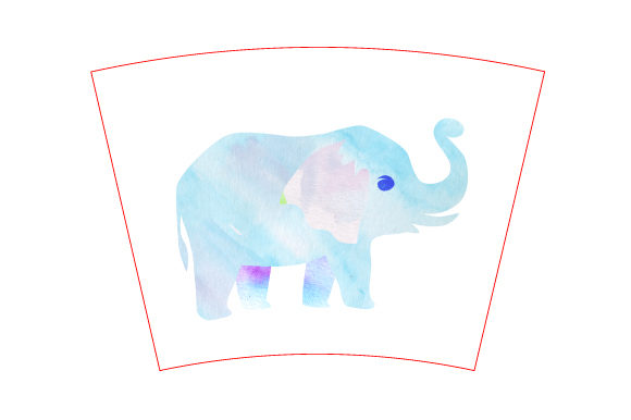 How a Watercolor Elephant Tumbler Elevates Local Crafts & Cup Branding
