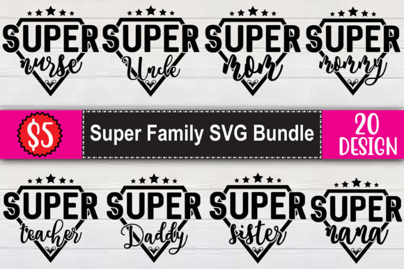 My Brand Designer Review of Super Family SVG Bundle