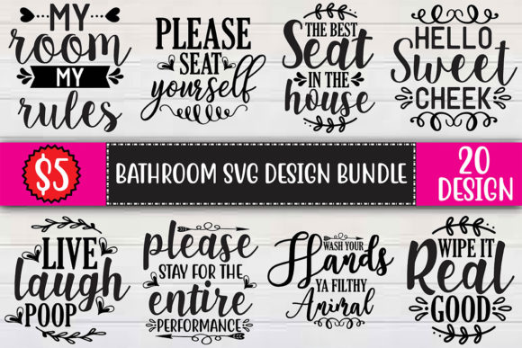 My Hands-On Review of the Bathroom SVG Design Bundle