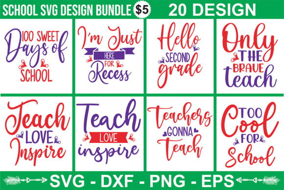 My Review of the School SVG Design Bundle for Online Selling