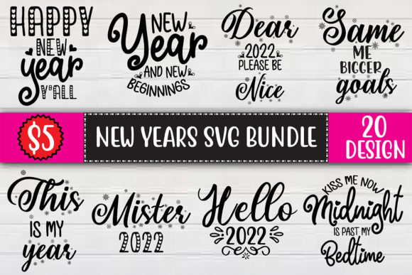 New Years SVG Bundle: A Publisher’s Review