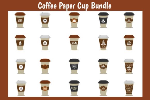 Reviewing the Coffee Paper Cup Bundle for Creative Brand Campaigns